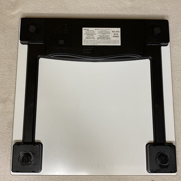 Homedics digital bathroom scale - Picture 3 of 5